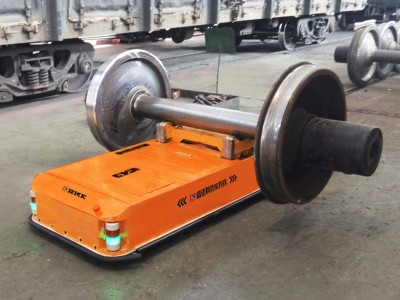 Automatische Radkarken für Batterieübertragungswagen