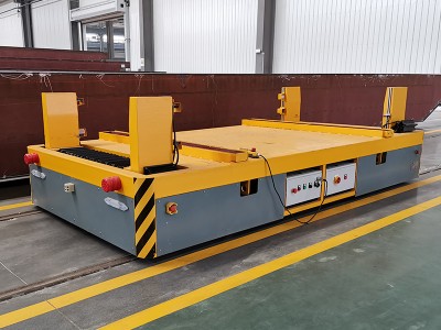 Crane Manufacturing Factory Intelligent Stahlschiene Transfer Trolley