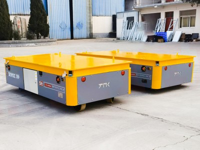 5 Tonnen omnidirektionaler Trackless Transfer Cart mit hydraulischem Heben
