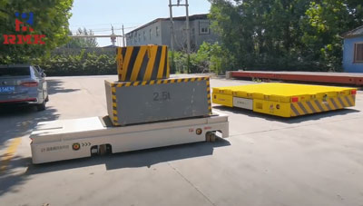 Schwermaterial schlepploser Transfertrolley