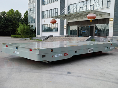 Omnidirektional verfolgungsloser Transferwagen mit industriellem Material umgehen
