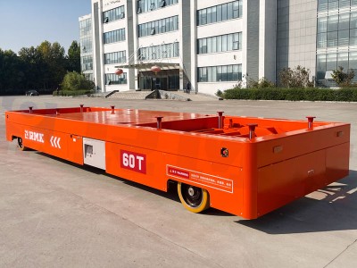 60 Tonnen hydraulischer Lenkungslift -Trackless -Übertragungswagen