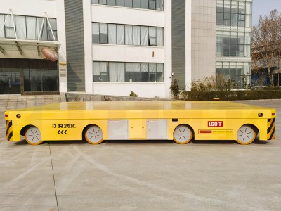 160 Tonnen schwerer Lasttransporter omnidirektionaler mobiler Trackless Transfer Cart