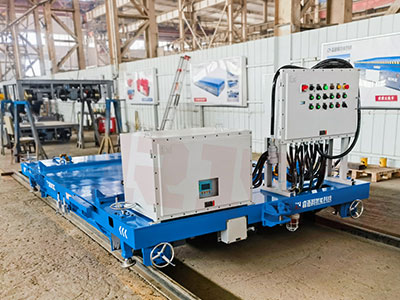 15 Tonnen explosionssicherer elektrischer Schienentransportwagen Auftragen Sie Luft- und Raumfahrtausrüstung