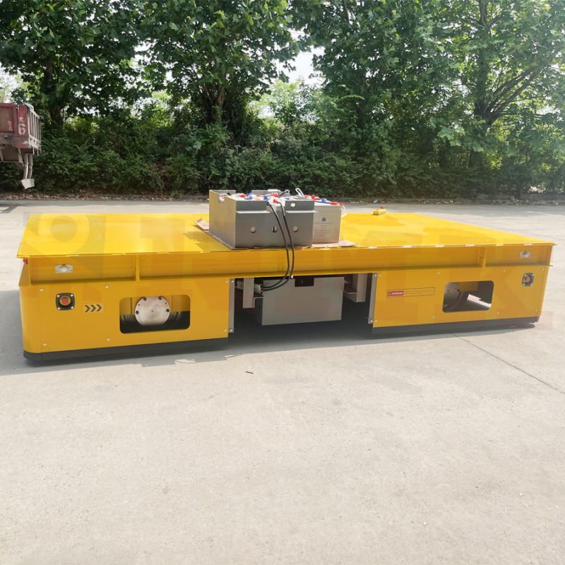 15T batteriebetriebene Branchenmaterial für Werksbett Transportplattform