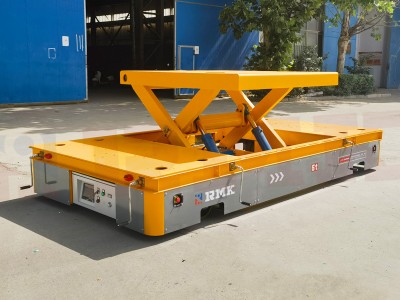 Multi-Drive Battery Transport Cart mit Omni-Rädern
