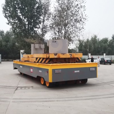 50 Tonnen Hydrauliksteuerung Trackless Elektrischer Übertragungswagen