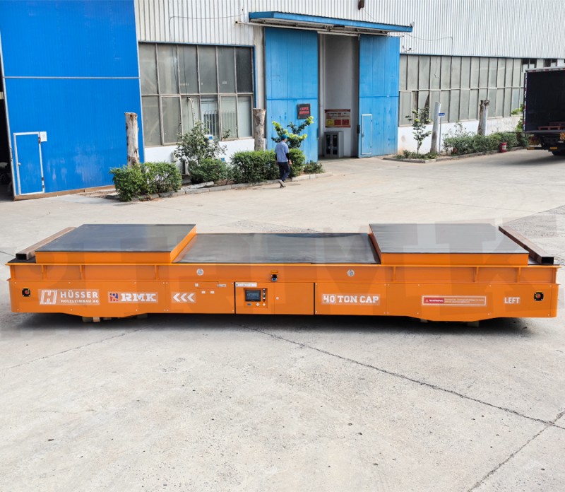 Heavy Duty 40 Tonnen Stahlplatten Omni-Directional Transfer Cart