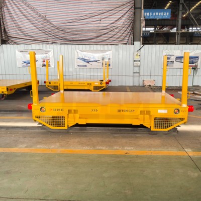 Schwerlast 10 Tonnen Stahlrohr Track Transfer Cart