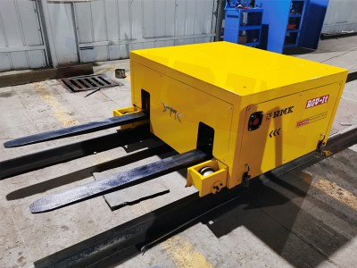 Forklift Arm-Typ Automatisierter Schienentransferwagen RGV