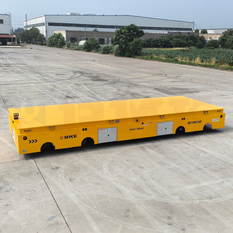 50 Tonnen Schimmel Omni-Richtung Batterie Trackless Transfer Cart