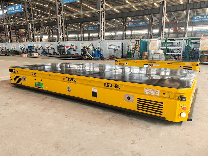 8 Tonnen Lasergesteuerte AGV mit Lifting Pallet