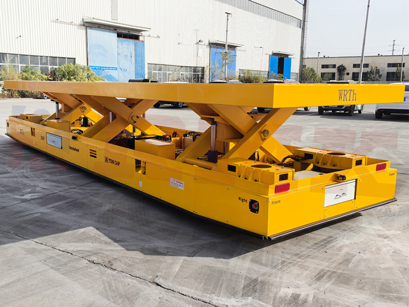 16 Tonnen Drei-Schere Synchrone Lifting Omniwheel Transferwagen
